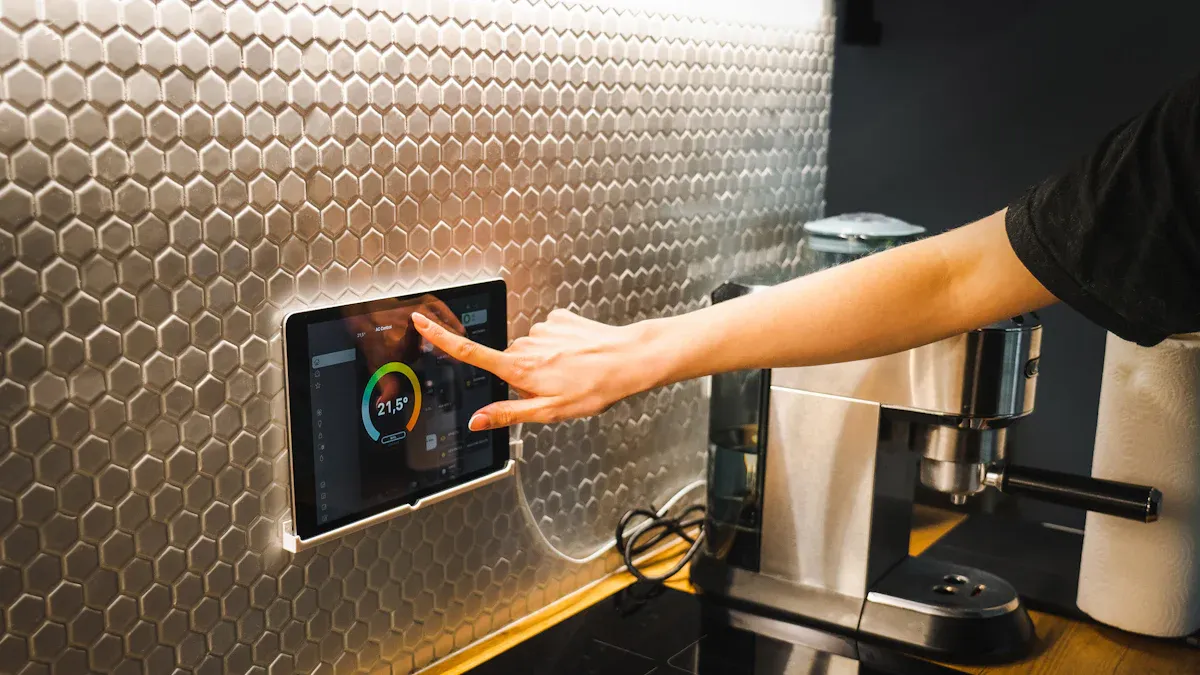 Smart Appliance Touch Screen Features
